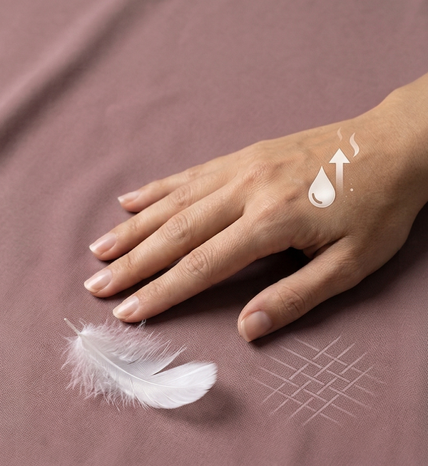 Soft on skin. Strong in performance.